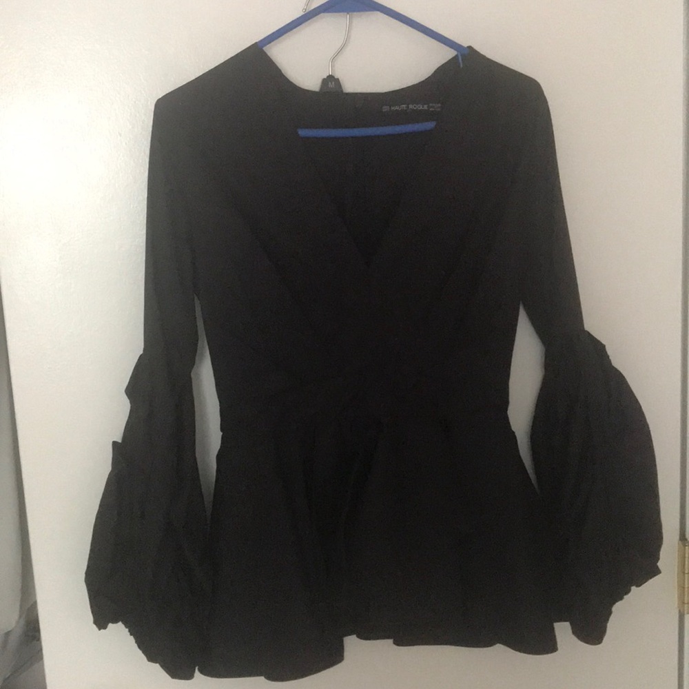 Blouse puffy sleeves like new